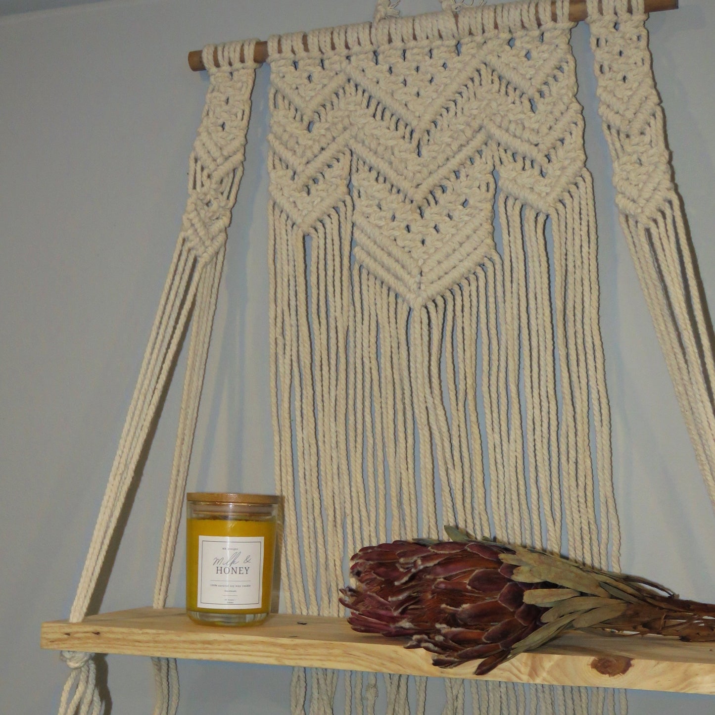 Marta Macrame Shelf