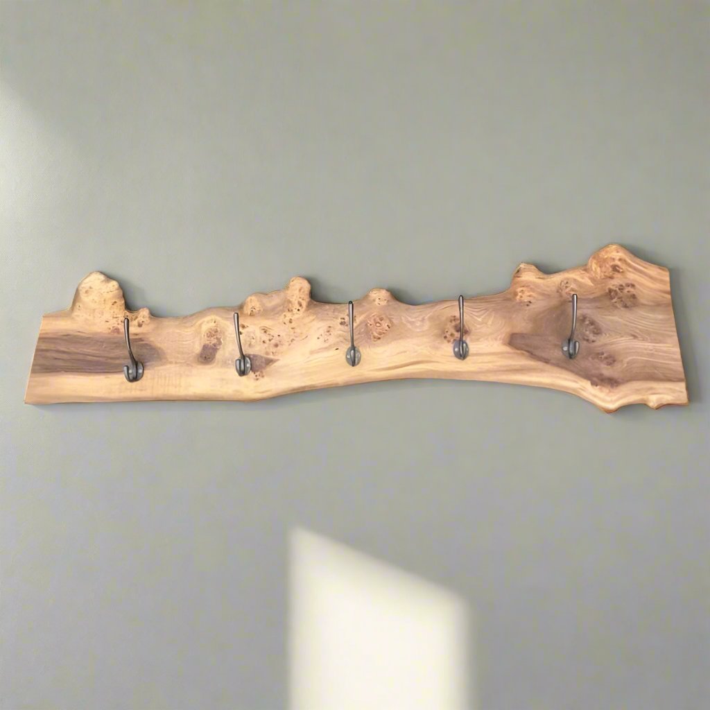 Raw Wood Coat Hanger